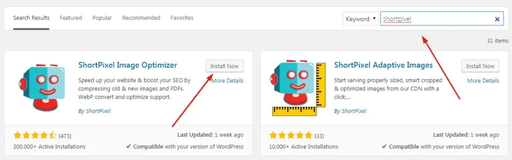 ShortPixel – Nén ảnh tự động cho WordPress