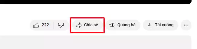 Click chọn Share (chia sẻ)